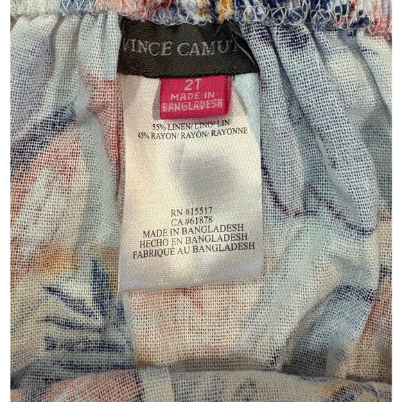 Vince Camuto Tropical 2 Piece Outfit Toddler Girl 2T - Picture 5 of 5